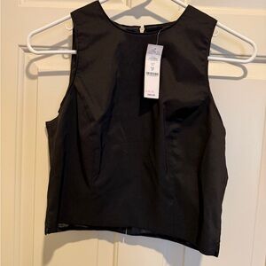 Elegant Black Sleeveless Top